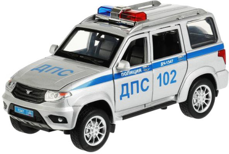 Легковой автомобиль Технопарк UAZ Патриот Полиция PATRIOT-124SL-POL-GY