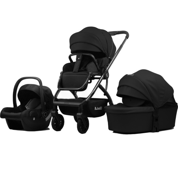 Детская универсальная коляска Bubago Lotta Limited 3в1 BG LTD-176-2 Чёрный