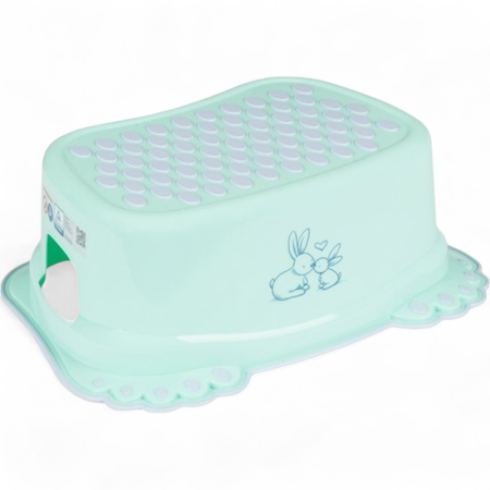 Табурет-подставка Tega Baby Кролики KR-006-105 Светло-зеленый