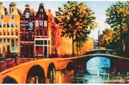 Алмазная мозаика Darvish Уютный Амстердам DV-9516-11