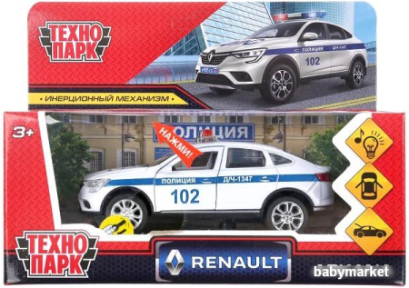 Внедорожник Технопарк Renault Arkana ARKANA-12SLPOL-WH