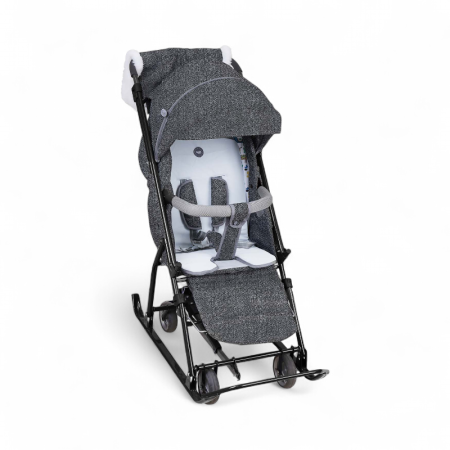 Санки-коляска Nika Наши детки 6 НДТ6/1 Серый