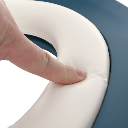 Сиденье для унитаза Pituso FG578 с лесенкой и ручками Бирюза