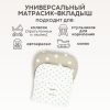Матрасик в коляску Bubago КМ1 Мишки BG 169-1 Бежевый