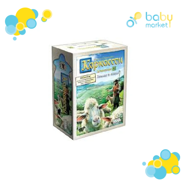 Настольная игра Мир Хобби Каркассон 9: Холмы и овцы 915254