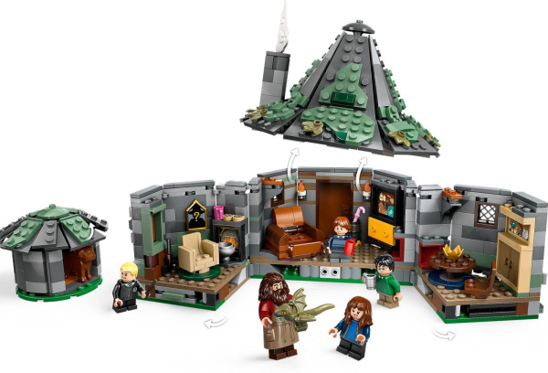 Конструктор Lego Harry Potter Хижина Хагрида неожиданный визит 76428 - детский товар