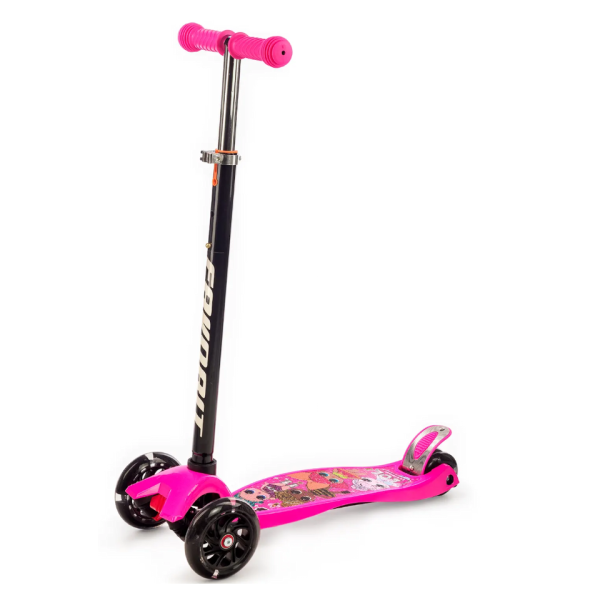 Трехколесный самокат Favorit Maxi 4108C-13W LOL Розовый