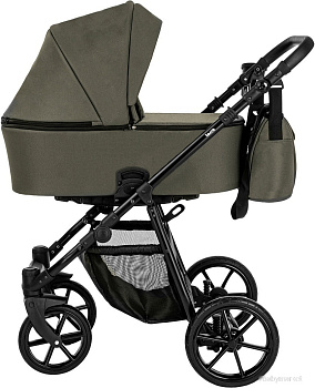 Детская универсальная коляска Pituso Tossa 2 в 1 TS/25/4 кожа/Dark Grey