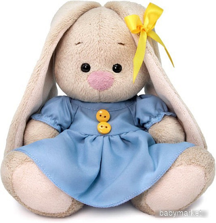 Классическая игрушка BUDI BASA Collection Зайка Ми в голубом платье SidX-509 (15 см)