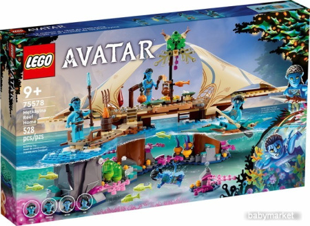 Конструктор Lego Avatar 75578 Дом Меткайина на рифе