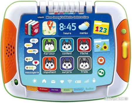 VTech Интерактивный планшет-книга 2 в 1 80-611226