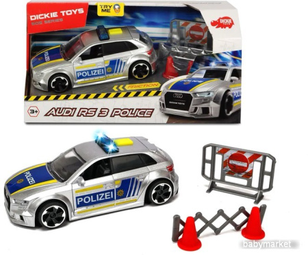 Легковой автомобиль DICKIE Полиция Audi RS3 3713011