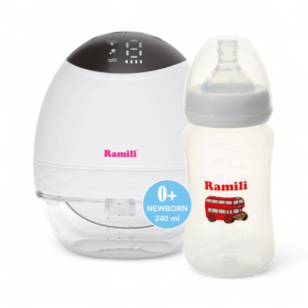Электрический молокоотсос Ramili SE500240ML - детский товар