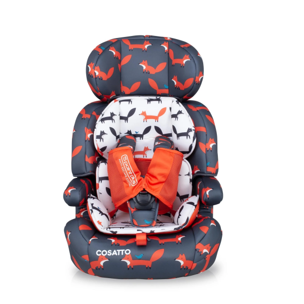 Детское автокресло Cosatto Zoomi Charcoal Mister Fox
