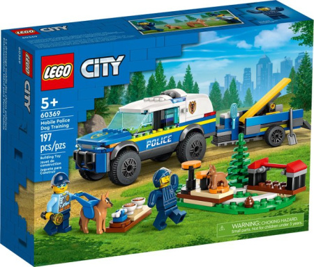 Конструктор Lego City 60369 Дрессировка собак мобильной полиции