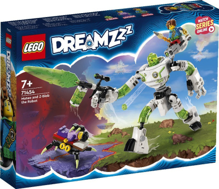 Конструктор LEGO DREAMZzz 71454 Матео и робот Z-Blob