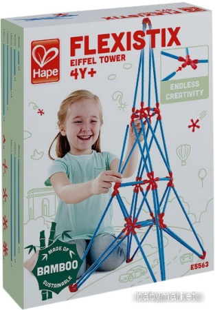 Конструктор Hape Flexistix E5563 Eiffel Tower