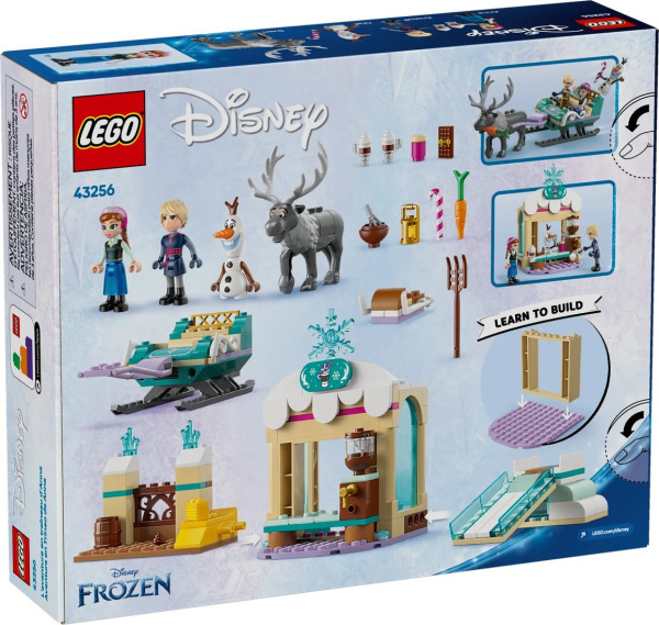 LEGO Disney Princess 43256 Приключение Анны на санях - детский товар