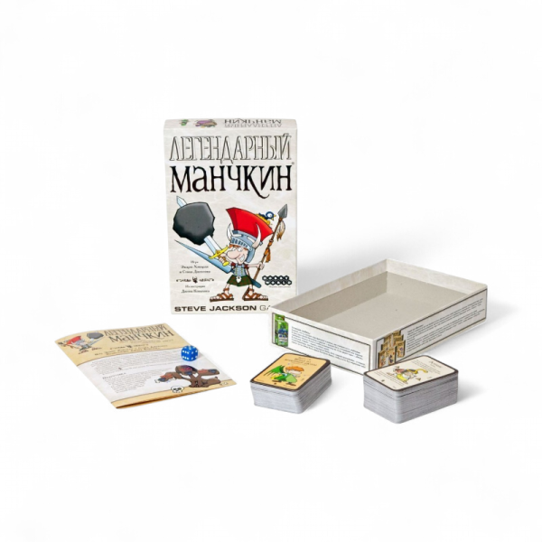 Настольная игра Мир Хобби Легендарный Манчкин - детский товар