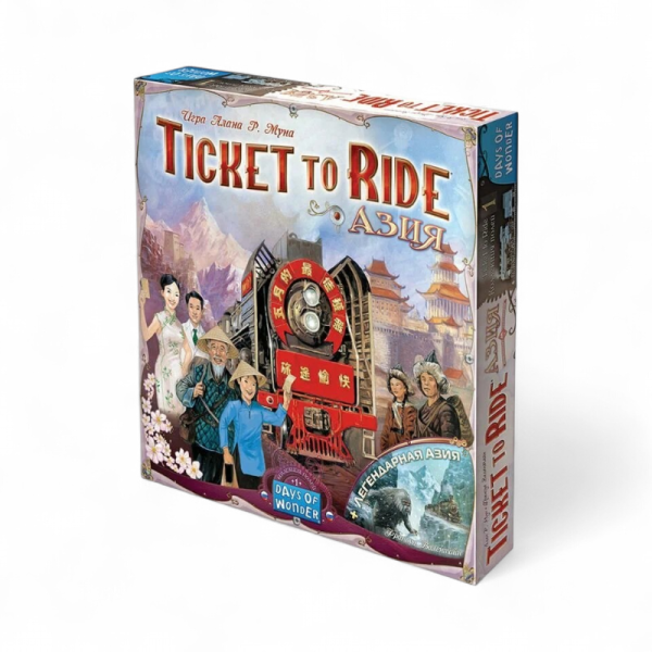 Дополнение к настольной игре Мир Хобби Ticket To Ride: Азия