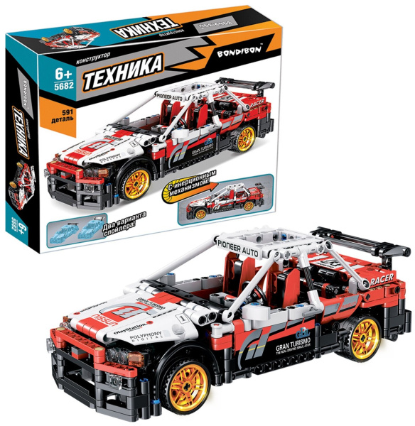 Bondibon Техника ВВ5682 Гоночная машина