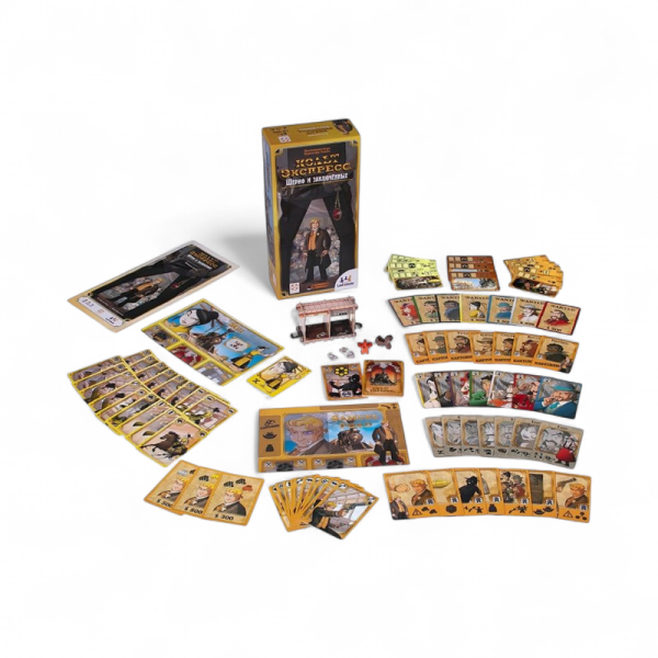 Дополнение к настольной игре Стиль Жизни Кольт экспресс. Шериф и заключенные - детский товар