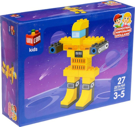Конструктор Unicon Kids 9826978 Робот