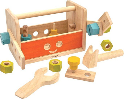 Развивающая игрушка Plan Toys Ящик для инструментов. Робот 5540