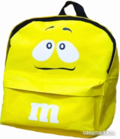 Школьный рюкзак Sled M&M's 39x28x12 (желтый)