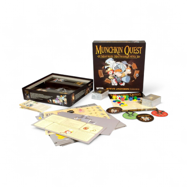 Настольная игра Мир Хобби Манчкин. Квест - детский товар