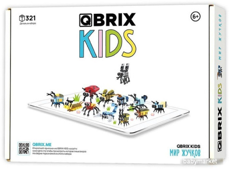 Конструктор QBRIX Kids Мир жучков