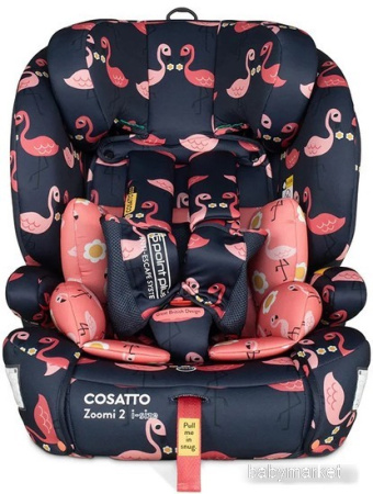 Детское автокресло Cosatto Zoomi 2 i-Size Pretty Flamingo