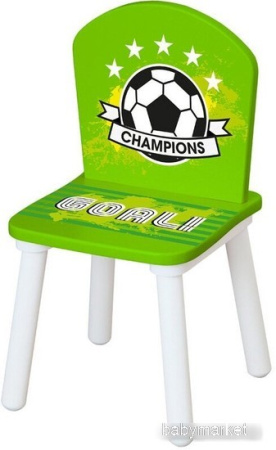 Детский стул Polini Kids Fun 145 S Футбол (зеленый)