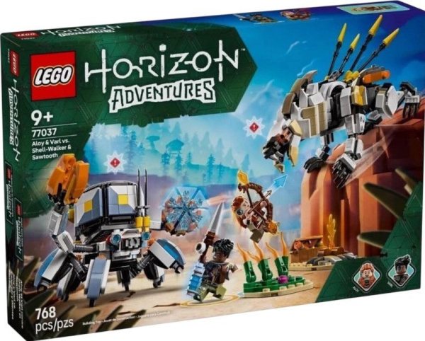 Конструктор Lego Other Элой и Варл против Шелл-Уокера и Савтуза 77037