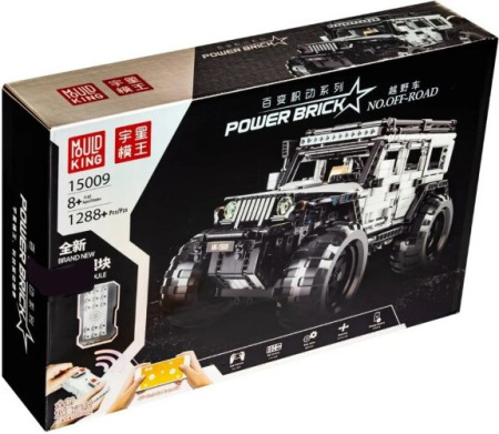 Конструктор Mould King Technic 15009 Jeep Wrangler-Expedition