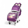 Санки-коляска Nika Disney baby 2 Винни Пух Баклажановый