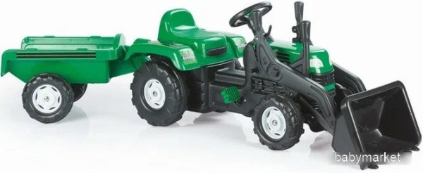 Dolu Ranchero с прицепом и ковшом 8048 (зеленый)