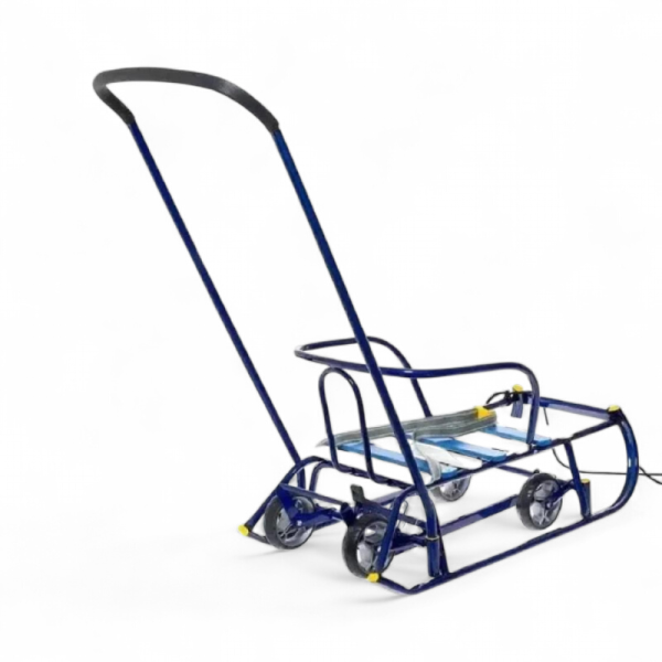 Санки Nika Тимка 6 Универсал Синий лак