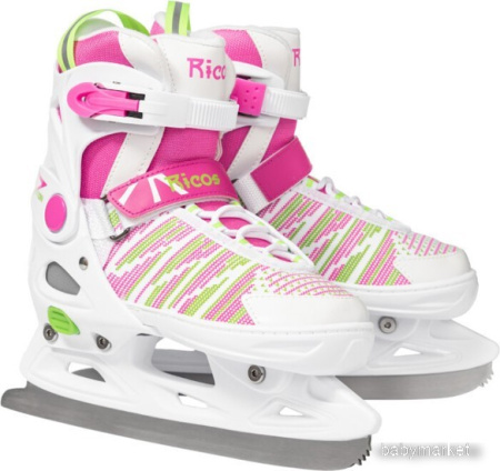 Купить Ricos Props PW-223B XS (р. 29-32, белый/розовый) для детей - фото товара