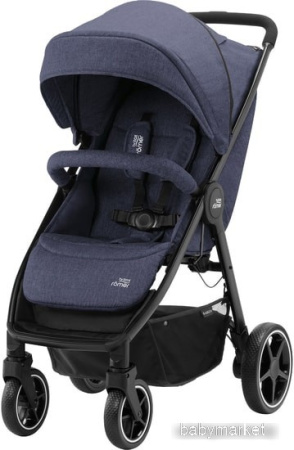 Коляска прогулочная «книга» Britax Romer B-Agile M (navy ink)