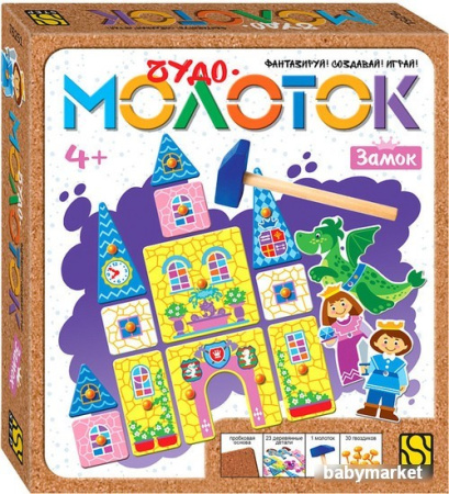 Развивающая игра Step Puzzle Чудо Молоток. Замок 76251