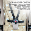 Матрасик в коляску Bubago КМ1 Мишки BG 169-1 Бежевый