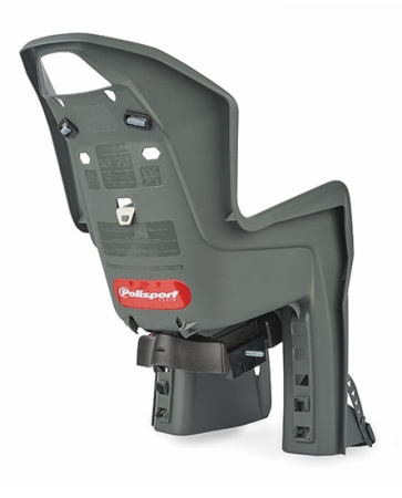Детское велокресло Polisport Koolah CFS 29" 8631400029 Charcoal Grey/Cream