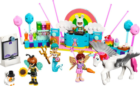 Купить LEGO Friends Костюмированная вечеринка с единорогом и феей 42661 для детей - фото товара