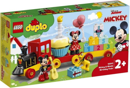 Конструктор Lego Duplo 10941 Праздничный поезд Микки и Минни