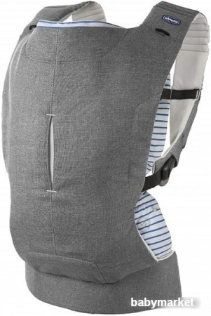 Рюкзак-переноска Chicco Myamaki Complete Grey Stripes