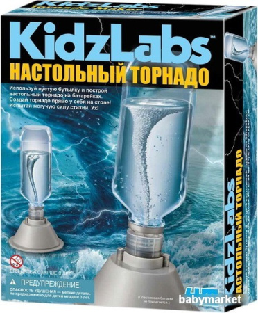 Набор для опытов 4M KidzLabs Настольный торнадо 00-03363
