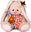 Классическая игрушка BUDI BASA Collection Зайка Ми в оранжевом платье с зайчиком SidX-376