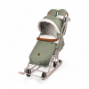 Санки-коляска Nika Ника детям 7-8К НД7-8К/ОЛ Оливковый/Бежевый каркас