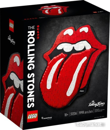 Конструктор Lego Art 31206 The Rolling Stones